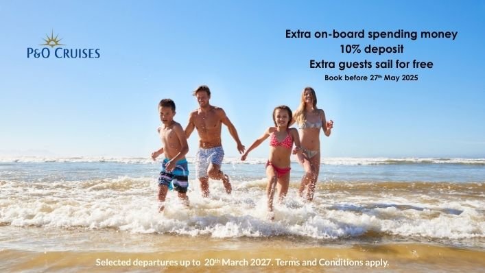 p&o cruises offer