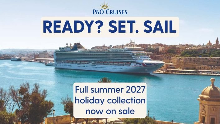 p&o cruises summer 2027